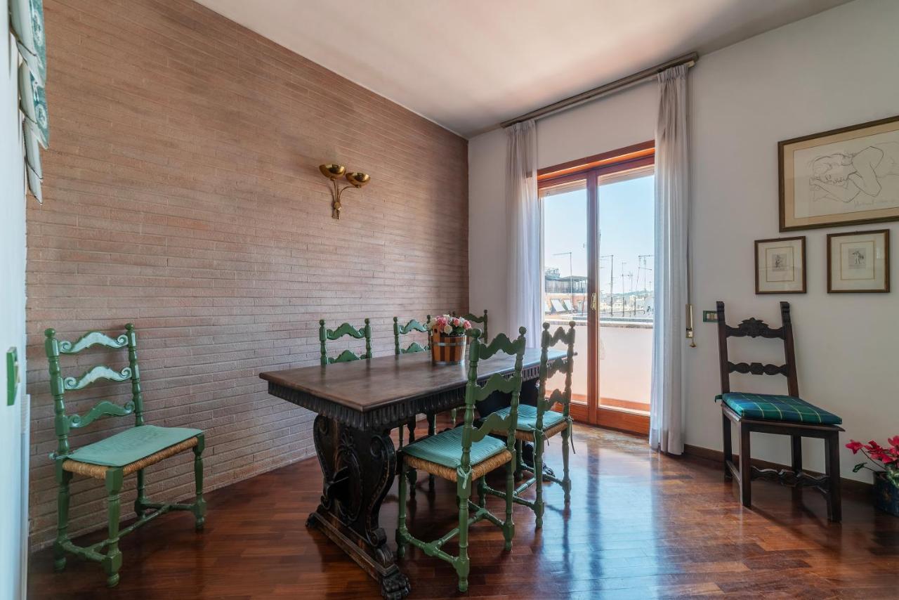 Flaminio Apartment Panoramic View With Terrace Rom Exterior foto