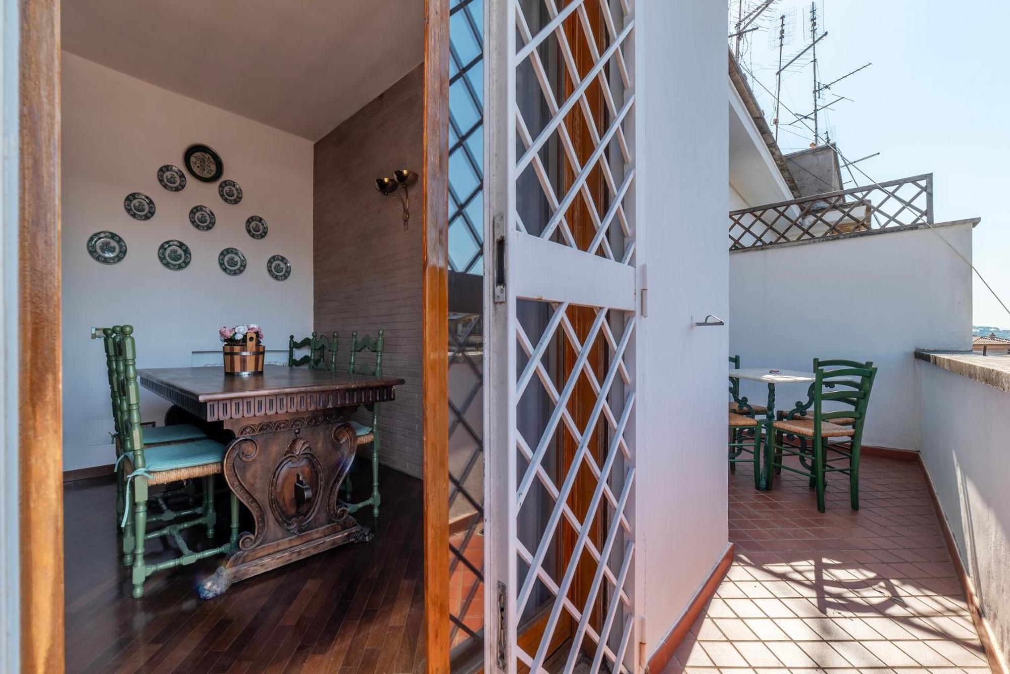 Flaminio Apartment Panoramic View With Terrace Rom Exterior foto