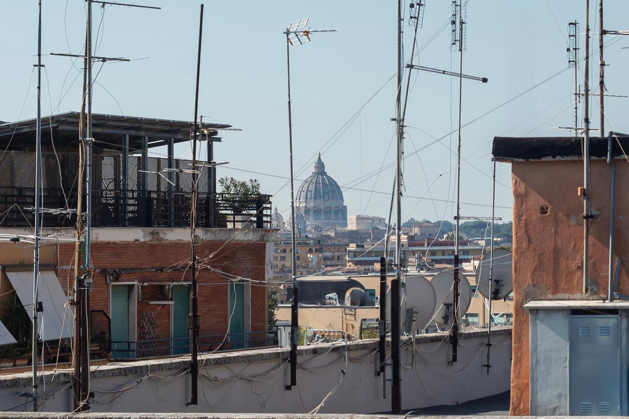 Flaminio Apartment Panoramic View With Terrace Rom Exterior foto